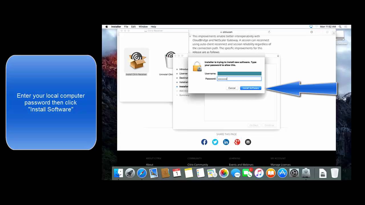 How To Setup Citrix Receiver For Mac